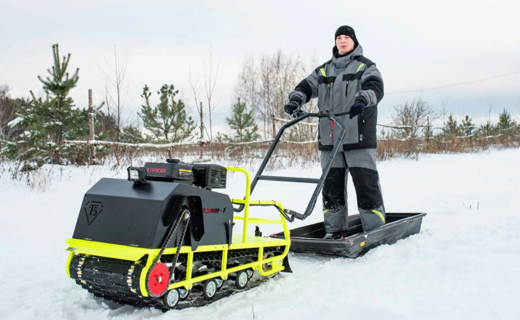 Мотобуксировщик Бурлак ХОЗЯИН-1 (капот металл) в Шахтах