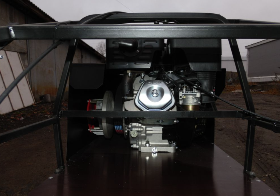 Мотобуксировщик AhtaR Зима 9 л/с с вариатором в Шахтах