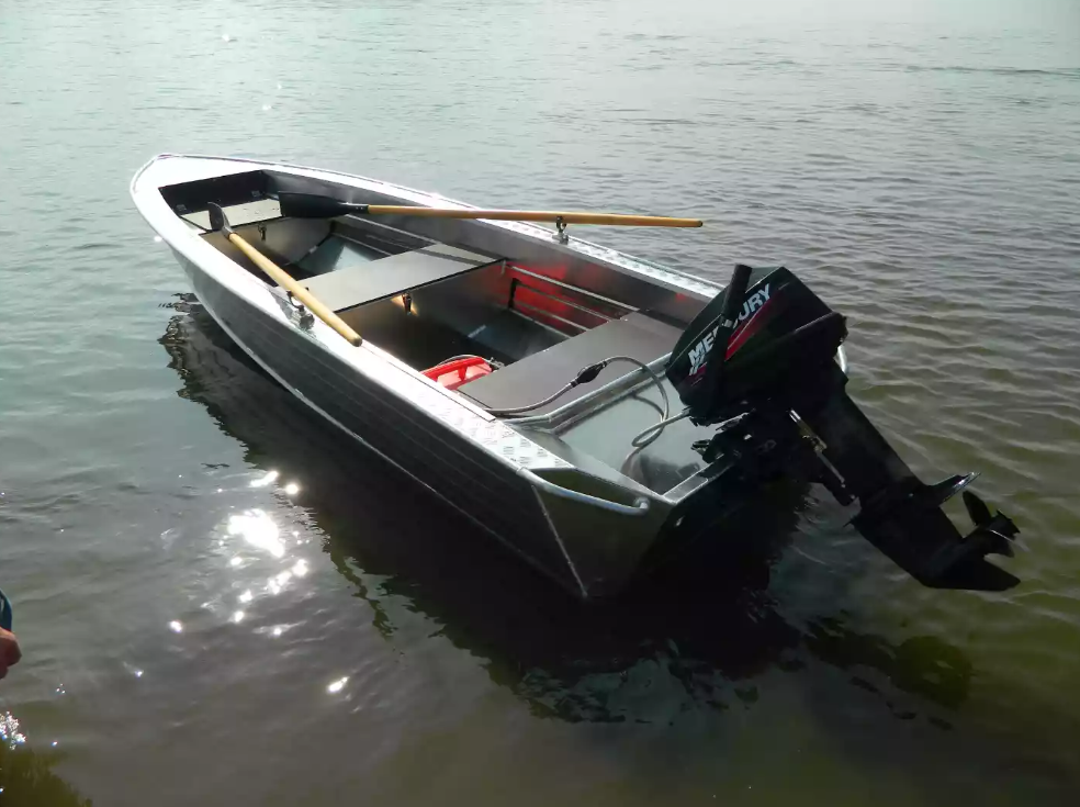 Алюминиевая лодка Wyatboat-390 У в Шахтах