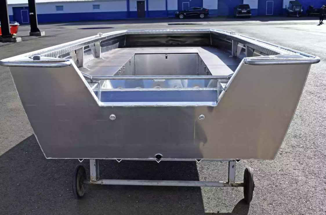 Алюминиевая лодка Wyatboat-490 Jonboat в Шахтах