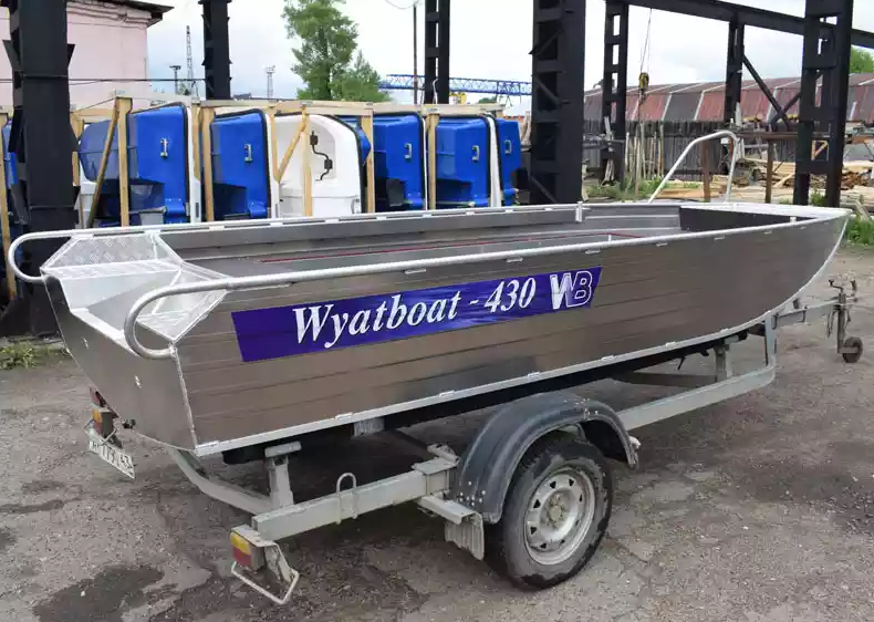Алюминиевая лодка  Wyatboat-430 Master в Шахтах