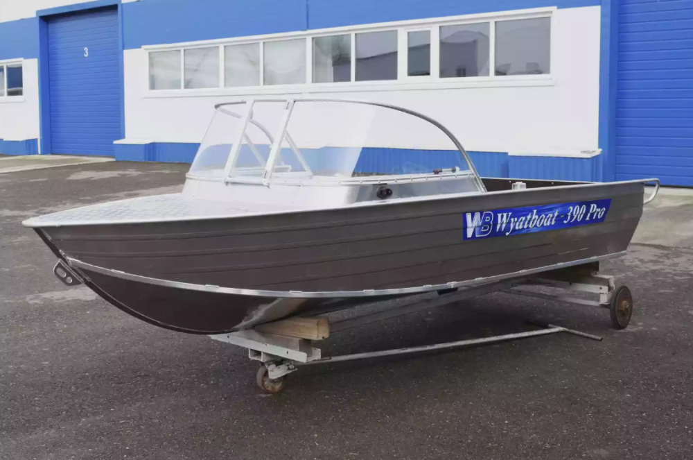 Алюминиевая лодка Wyatboat-390 Pro в Шахтах