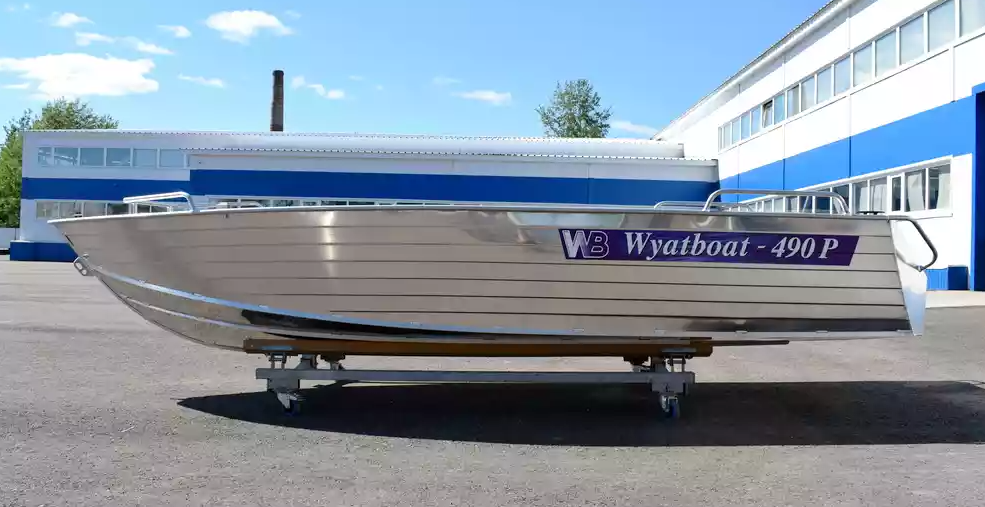 Алюминиевая лодка Wyatboat-490 P в Шахтах