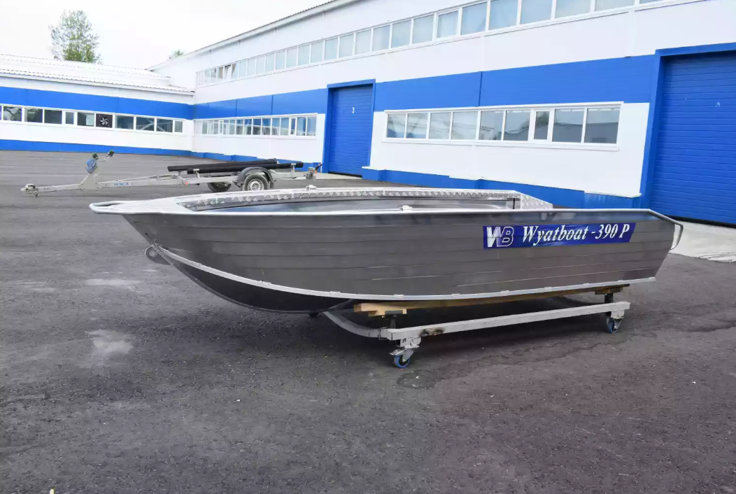 Алюминиевая лодка Wyatboat-390Р Увеличенный борт в Шахтах