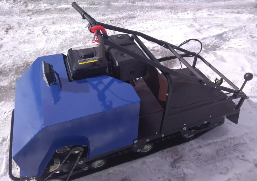 Мотобуксировщик AhtaR ЗИМА с реверсом (задний ход) в Шахтах