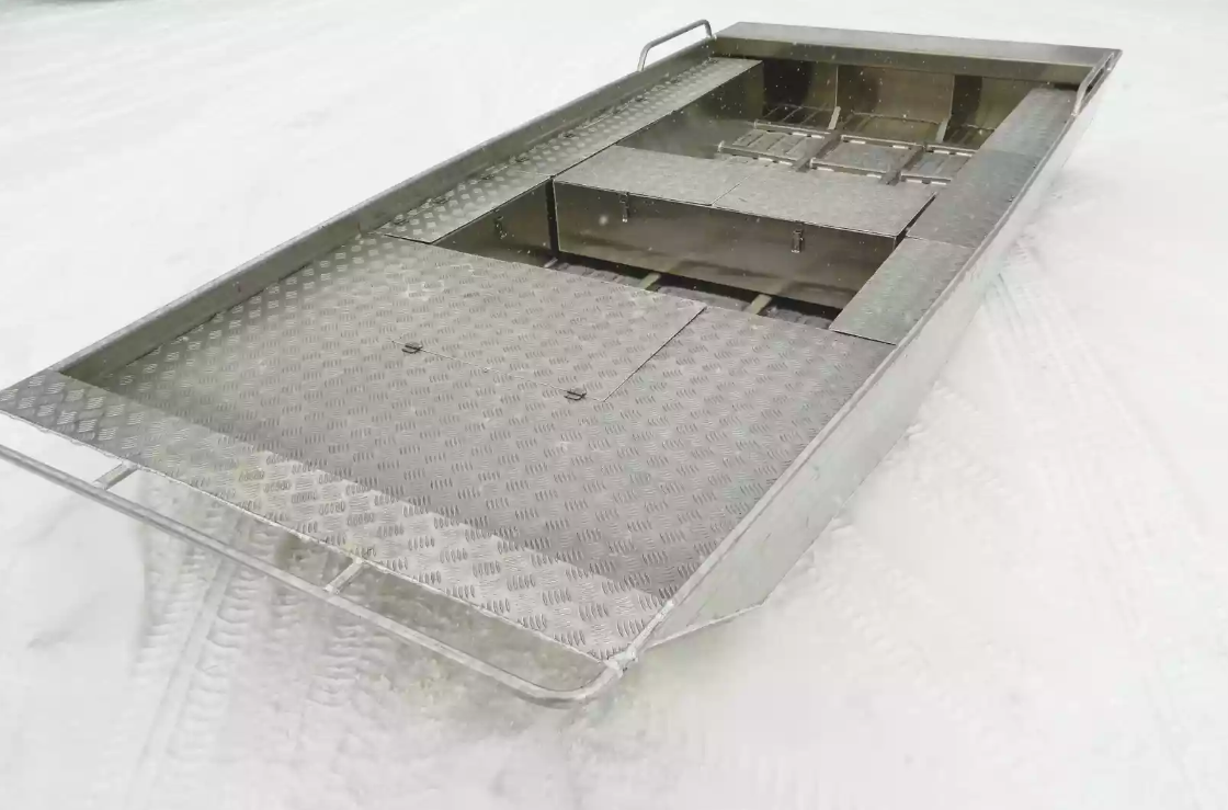 Алюминиевая лодка Wyatboat-390 Jonboat в Шахтах