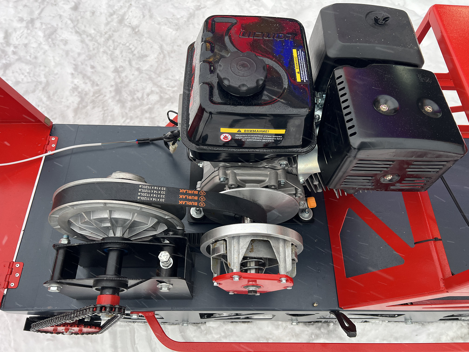 Мотобуксировщик EX-MOTO SNOWDOG S500 15л.с в Шахтах