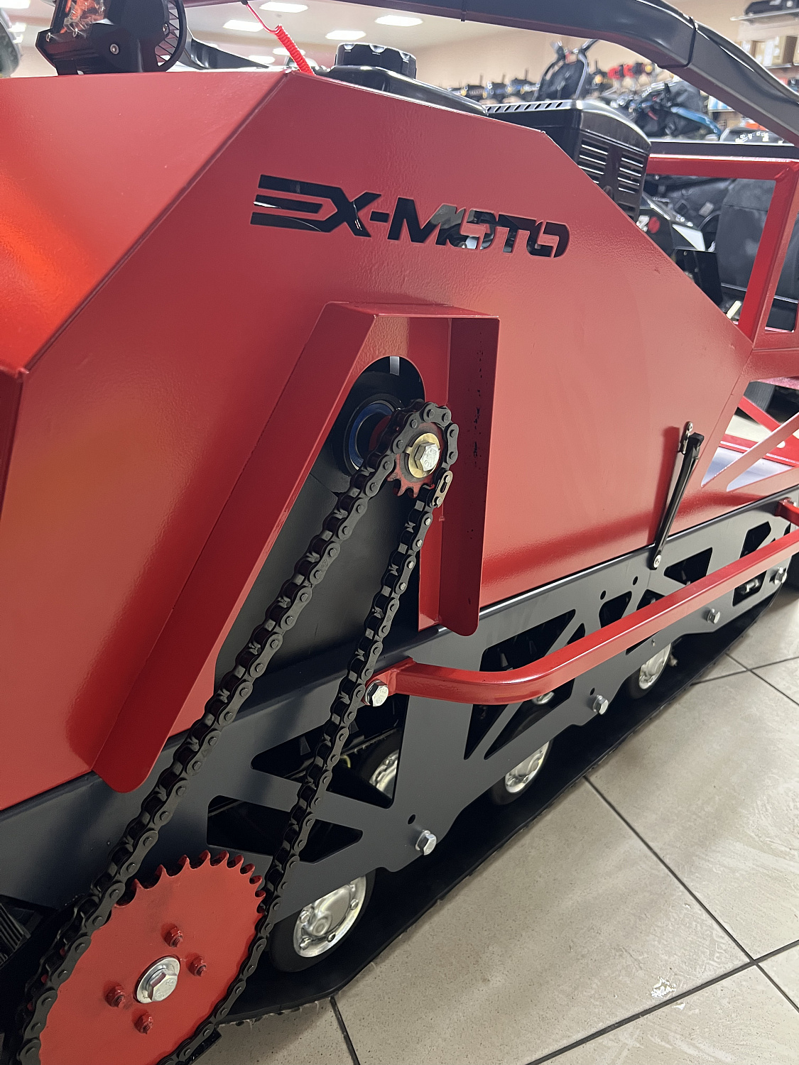 Мотобуксировщик EX-MOTO SNOWDOG S500 15л.с в Шахтах