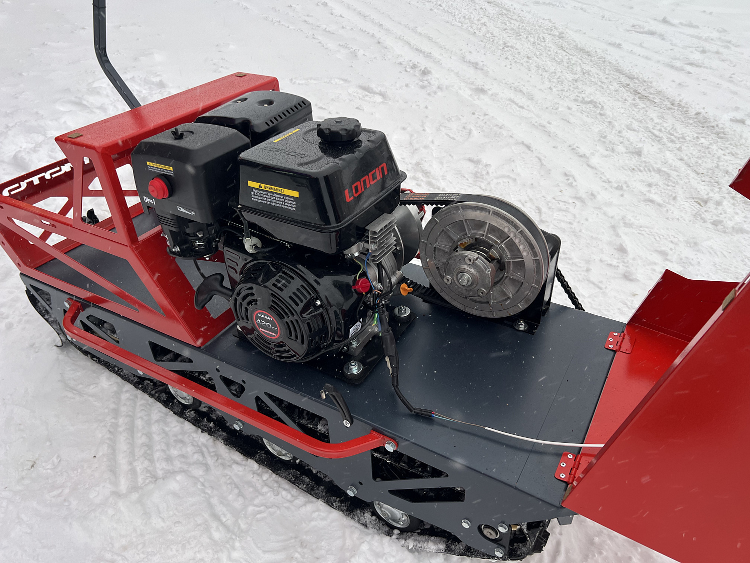 Мотобуксировщик EX-MOTO SNOWDOG S500 15л.с в Шахтах