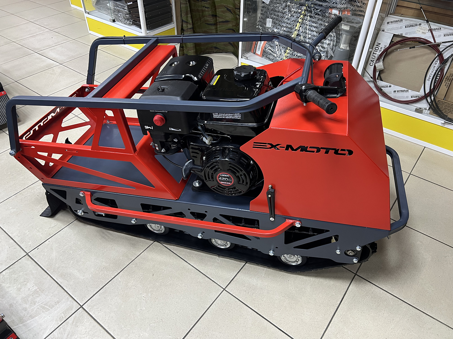 Мотобуксировщик EX-MOTO SNOWDOG S500 15л.с в Шахтах