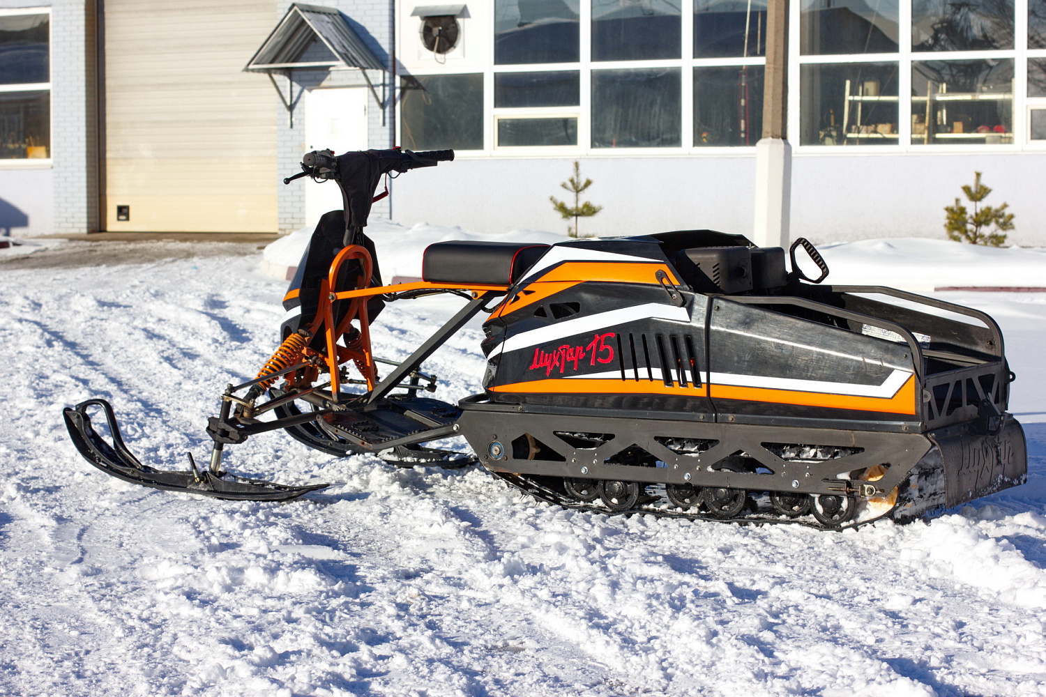 Мотобуксировщик IRBIS Мухтар 15 с лыжным модулем в комплекте в Шахтах