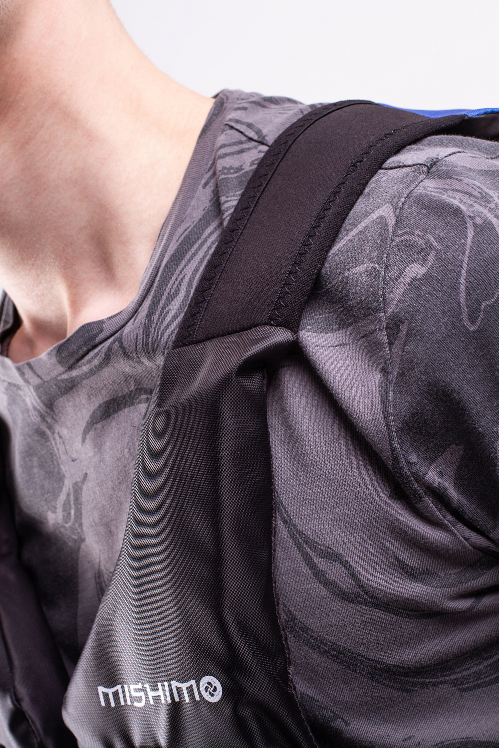 Жилет спасательный MISHIMO PRO Премиум качества Черно-синий в Шахтах