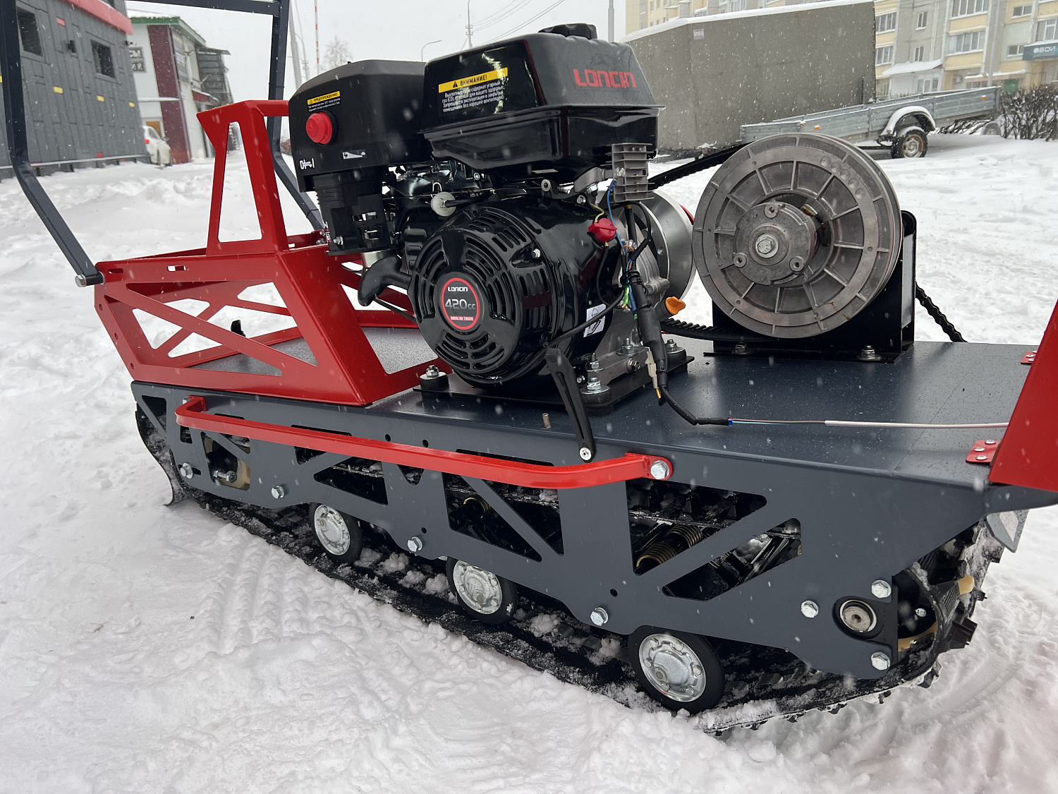 Мотобуксировщик EX-MOTO SNOWDOG S500 15л.с в Шахтах