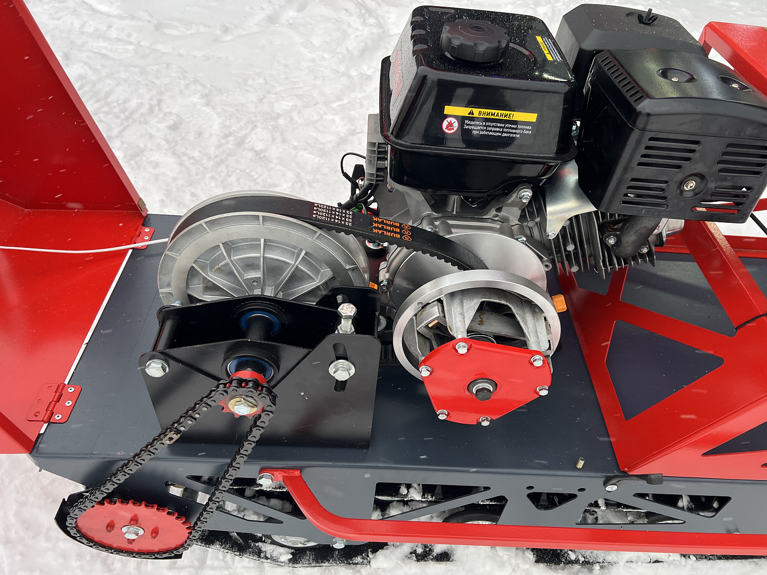 Мотобуксировщик EX-MOTO SNOWDOG S500 15л.с в Шахтах