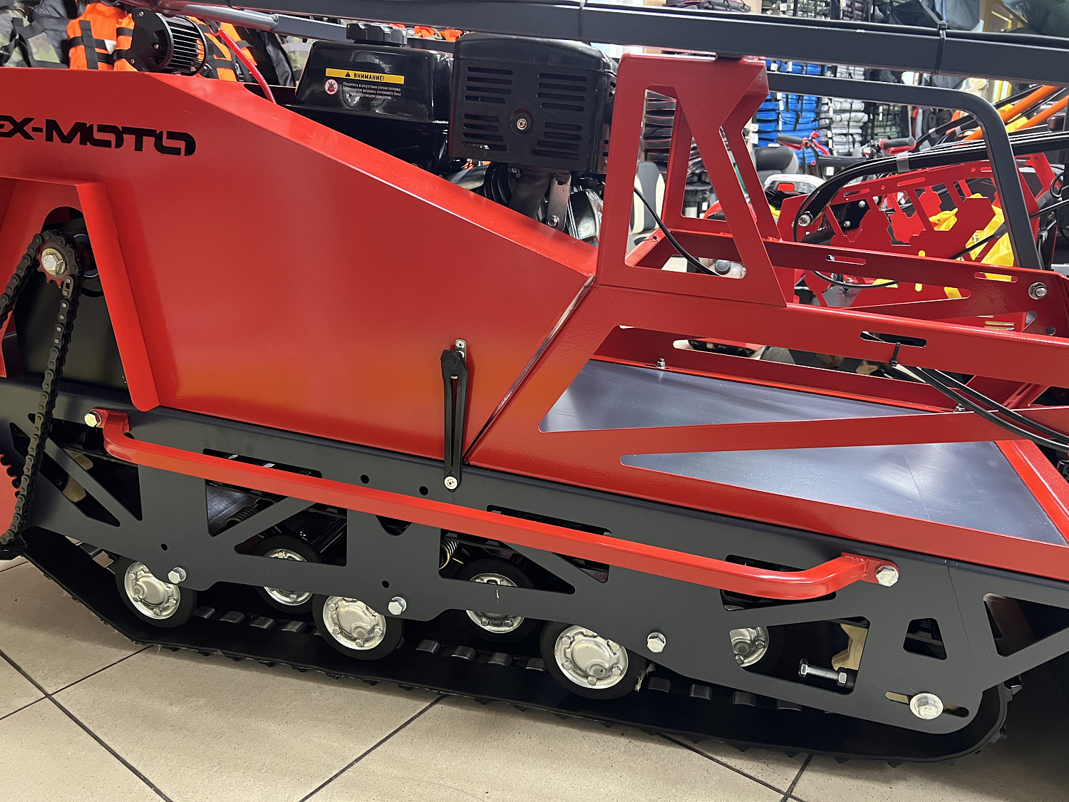 Мотобуксировщик EX-MOTO SNOWDOG S500 15л.с в Шахтах