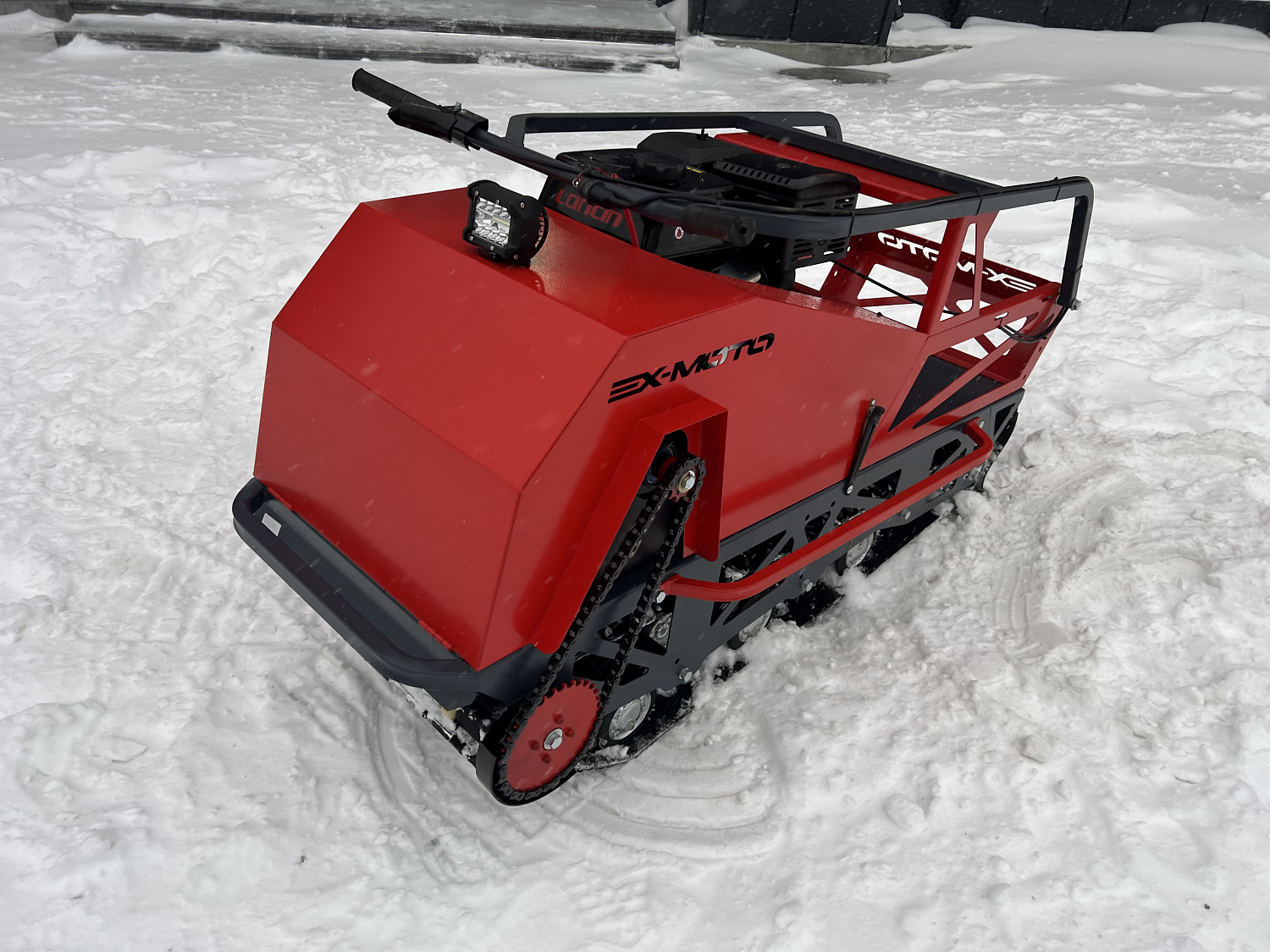 Мотобуксировщик EX-MOTO SNOWDOG S500 15л.с в Шахтах