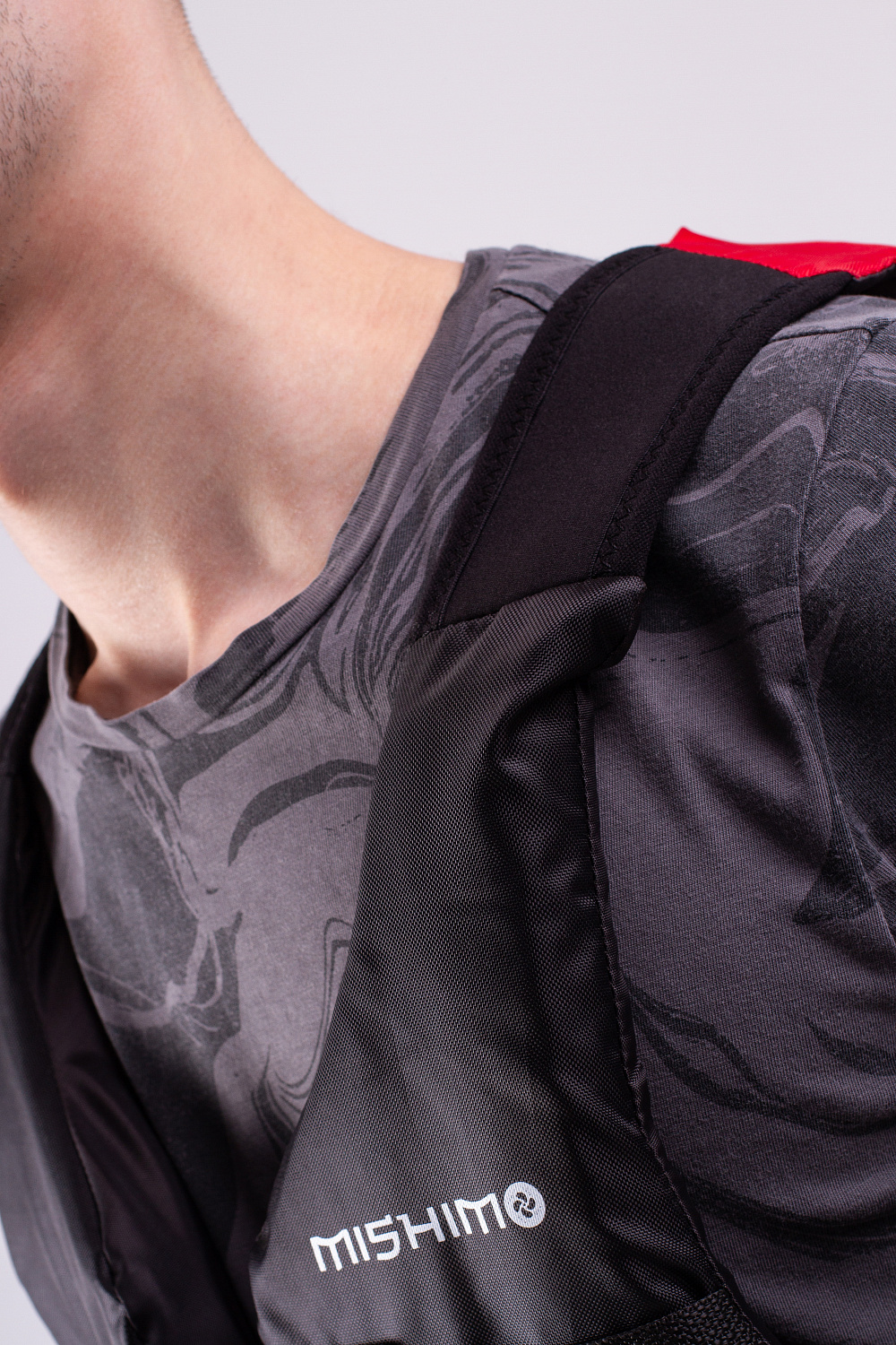 Жилет спасательный MISHIMO PRO Премиум качества Черно-красный в Шахтах